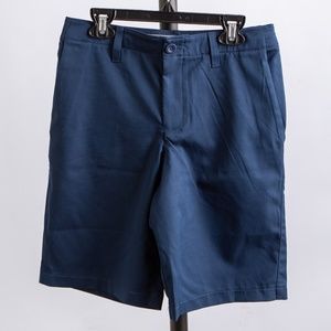 Boys Under Armour Navy Golf Shorts Size 14
